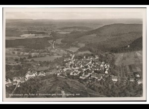 MW11585x/ Sternenfels Foto AK seltenes Strähle Luftbild 30er Jahre
