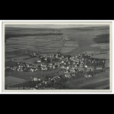 MW11564x/ Betzenweiler Riedlingen AK seltenes Strähle Luftbild 30er Jahre