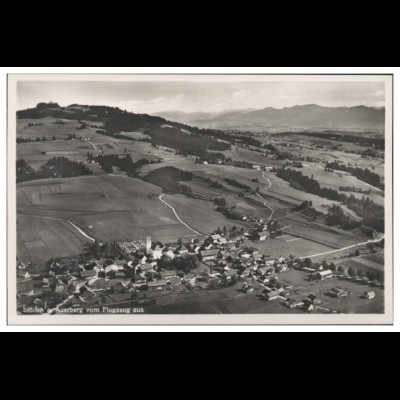 MW11462x/ Stötten a. Auerberg Foto AK seltenes Strähle Luftbild 30er Jahre