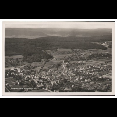 MW11517x/ Jestetten Foto AK seltenes Strähle Luftbild 30er Jahre