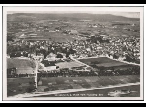 MW11621x/ Geisenheim Foto AK seltenes Strähle Luftbild 30er Jahre