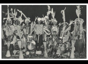 V5904/ Madang Papua-Neuguinea Native Dancer AK 50er Jahre