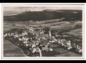 MW11813/ Ostheim Mfr. Foto AK seltenes Strähle Luftbild 30er Jahre
