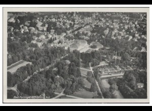 MW11849x/ Bad Pyrmont AK seltenes Strähle Luftbild 30er Jahre