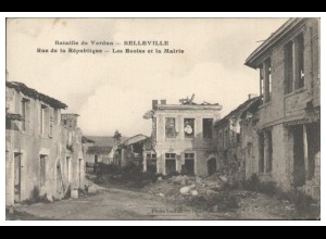 TT0307/ Belleville - Bateille de Verdun 1. Weltkrieg AK ca.1915