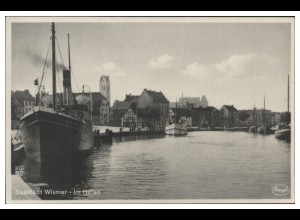 XX19468/ Wismar Hafen AK ca.1938