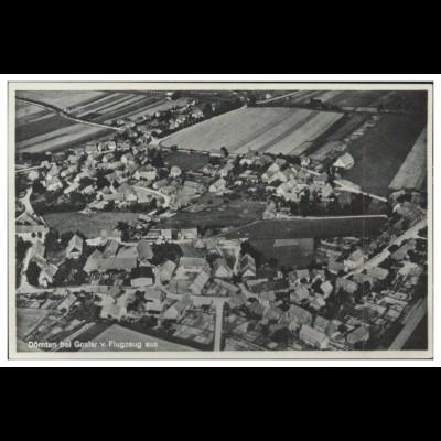 MW12651/ Dörnten bei Goslar AK seltenes Strähle Luftbild 30er Jahre