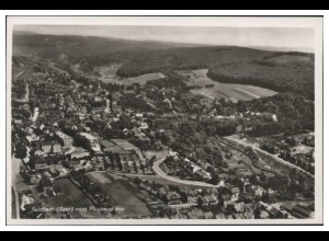 MW12578/ Sulzbach Foto AK seltenes Strähle Luftbild 30er Jahre