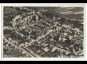 MW12462/ Jüterbog Foto AK seltenes Strähle Luftbild 30er Jahre