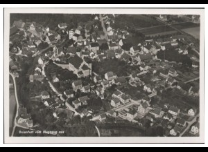 MW12810/ Baienfurt Foto AK seltenes Strähle Luftbild 30er Jahre