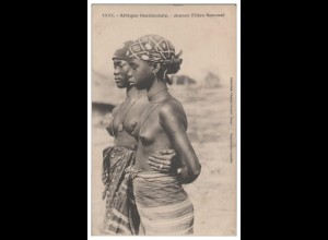 S5380/ Afrika - Jeunes Filles Saussasi Frau nackt AK ca.1912