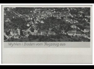 MW12905x/ Wyhlen in Baden seltenes Strähle Luftbild 30er Jahre
