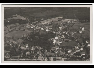 MW13137x/ Schömberg Foto AK seltenes Strähle Lufbild 30er Jahre