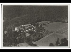 MW13138x/ Schömberg Heilanstalt Foto AK seltenes Strähle Lufbild 30er Jahre