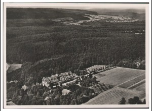 MW13139x/ Schömberg Heilanstalt Foto AK seltenes Strähle Lufbild 30er Jahre