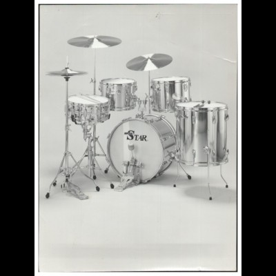C5998/ Imperial Star Schlagzeug Original Pressefoto Foto 16 x 12 cm ca.1968