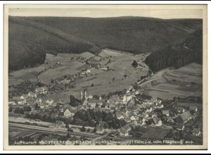 MW13320x/ Klosterreichenbach Württ. AK seltenes Strähle Lufbild 30er Jahre