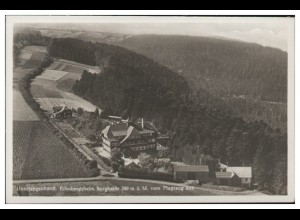 MW13433x/ Unterlengenhardt Burghalde Foto AK seltenes Strähle Lufbild 30er Jahre