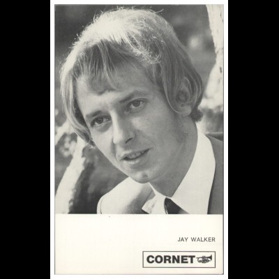 Y28655/ Sänger Jay Walker Autogrammkarte Cornet 60/70er Jahre