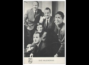 Y28665/ The Valendras Beat- Popgruppe Philips-Autogrammkarte 60er Jahre