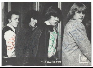 Y28773/ The Rainbows Beat- Popgruppe Autogramme Autogrammkarte 60er Jahre