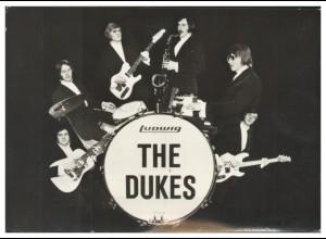 Y28872/ The Dukes aus Hamm Beat- Popgruppe Autogrammkarte 60er Jahre