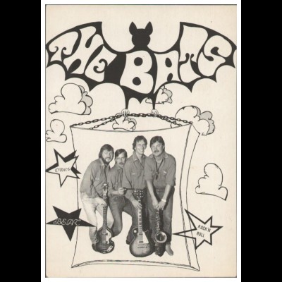 Y28845/ The Bats Beat- Popgruppe Autogrammkarte 60er Jahre