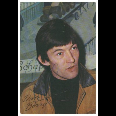 V6120/ Dave Berry Autogramm 60/70er Jahre AK