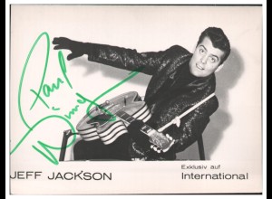 Y29001/ Sänger Jeff Jackson Autogramm Autogrammkarte 60er Jahre 