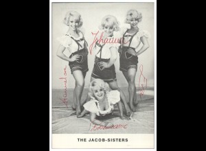 Y29007/ The Jakob Sisters Autogrammkarte - Druck - 60er Jahre 