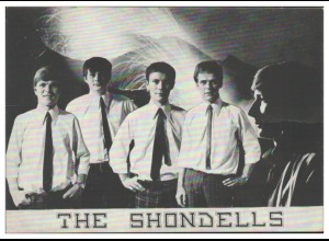 Y28884/ The Shondells aus Minden Beat- Popgruppe Autogrammkarte 60er Jahre