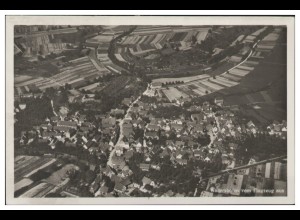 MW13717x/ Waltershofen Foto AK seltenes Strähle Luftbild 30er Jahre