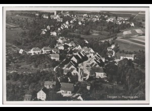 MW13739x/ Tengen Foto AK seltenes Strähle Luftbild 30er Jahre