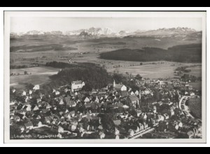 MW13785x/ Leutkrich Foto AK seltenes Strähle Luftbild 30er Jahre