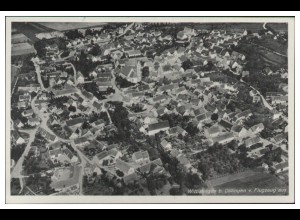 MW13875x/ Wittislingen b. Dillingen AK seltenes Strähle Luftbild 30er Jahre