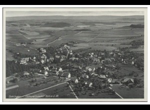 MW13899/ Uehlingen AK seltenes Strähle Luftbild 30er Jahre