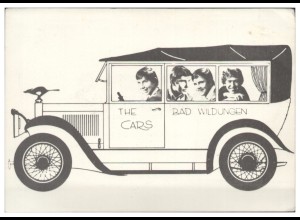 Y28963/ The Cars aus Bad Wildungen Beat- Popgruppe Autogrammkarte 60er Jahre