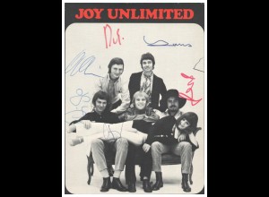 C6276/ Joy Fleming Unlimited Autogramme 60/70eer jahre