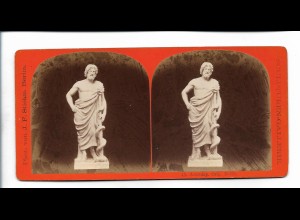 TT0257/ Stereofoto Skulpturen-Gallerie Aesculap J.F.Stiehm, Berlin ca.1885