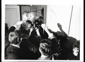 C6258/ Francoise Hardy auf der Bühne Pressefoto Foto 24,5 x 18 cm 1963