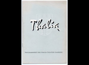 c1093/ Thalia Theater Hamburg Programmheft 1959/60 Heft 11