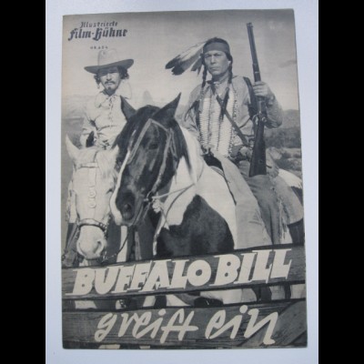 FP156/ IFB Nr. 654 Buffalo Bill greift ein Western Filmprogramm
