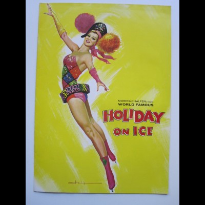 C4466/ Holiday on Ice 1965 Eis-Revue Eislaufen Heft 16 seitzen