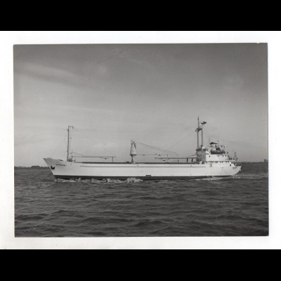 C1559/ Frachter Skagern auf hoher See Foto ca. 1965 24 x 18 cm