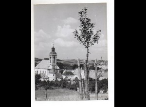 F5895/ Ellingen mit St. Georgskirche Foto ca.1955 24 x 18 cm