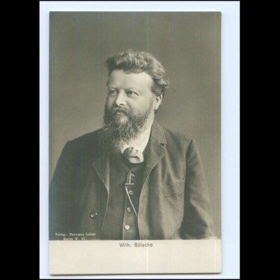 Y20215/ Wilhelm Bölsche Schriftsteller Foto AK ca.1910