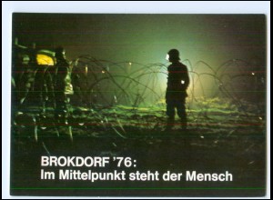 Y20478/ Brokdorf 1976 Anti-Atomkraftwerk Demonstrationen 