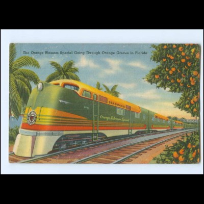 Y20651/ All-Pullman-Luxury Train in Florida Eisenbahn AK USA ca.1935
