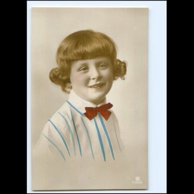 Y21722/ Hübsches Mädchen schöne Foto AK ca.1920
