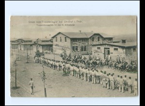 XX15735/ Truppenlager Ohrdruf i. Thür. XI. Armeekorps 1911 Militär